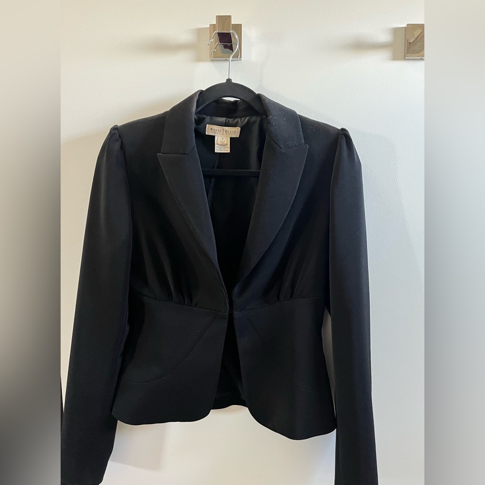 White House Black Market Elegant Black Blazer